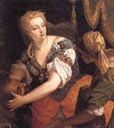 Fudith with the head of Holofernes, VERONESE (Paolo Caliari)